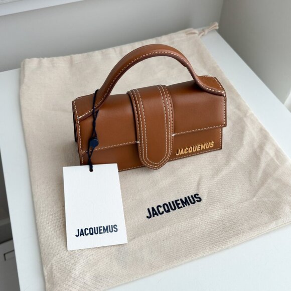 NWT Brand New $775 Jacquemus Le Bambino leather handbag crossbody bag - Picture 2 of 6
